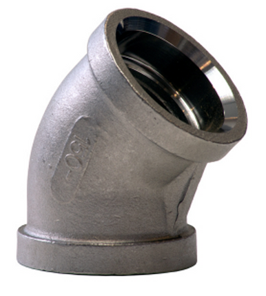 150# 304L SP114 Socket Weld 45 Degree Elbow