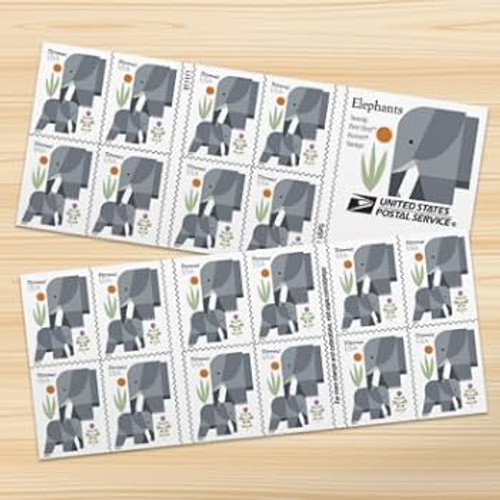 Elephants 2022 - Booklets of 100 stamps