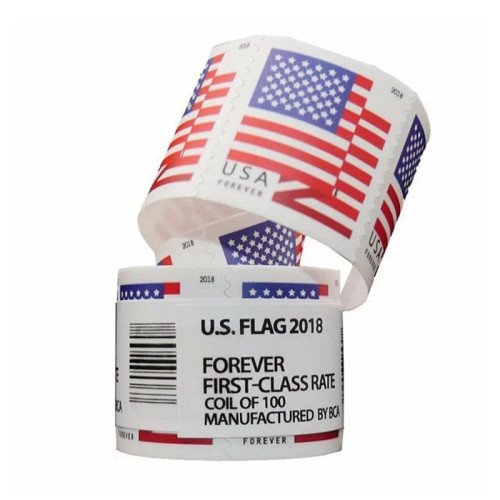 Flag 2018 - Rolls of 100 stamps