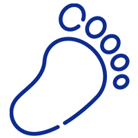 Footprint icon