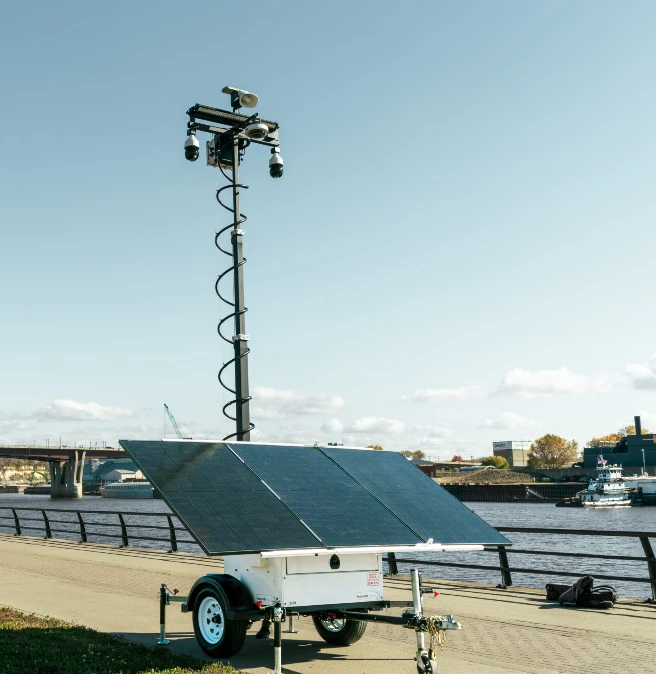 Mobile Pro Systems Falcon 3100 Mobile Surveillance Trailer