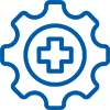 medical workflow icon
