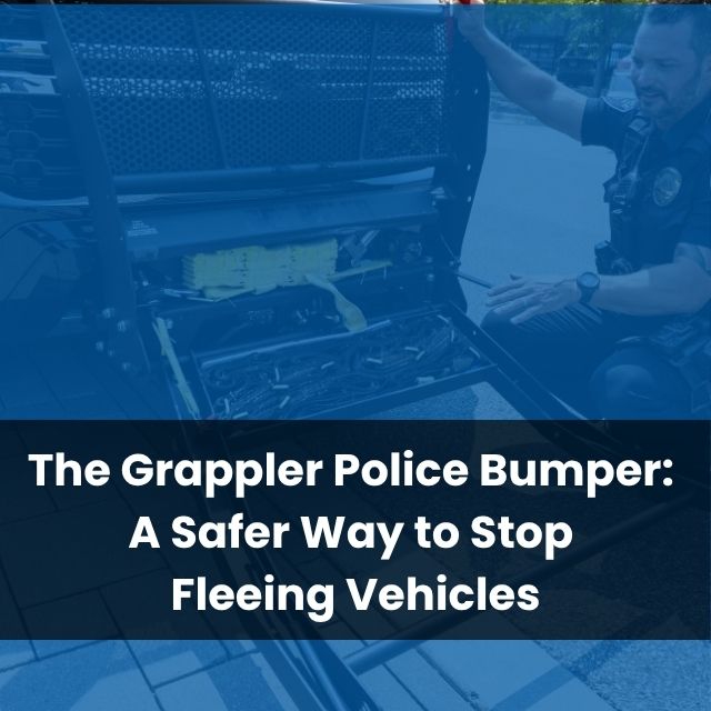 The Grappler Police Bumper: A Safer Way to Stop Fleeing Vehicles