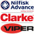 Advance, Clarke, Viper Parts