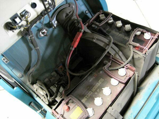 Tennant 6080 36 Propane Refurbished Floor Sweeper for Sale