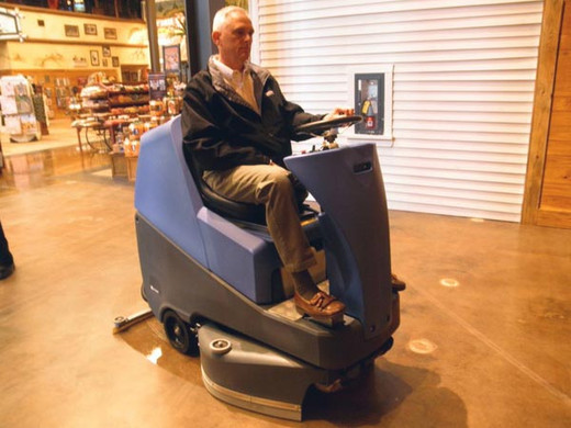 904433 Nacecare TTV 678 Walk Behind Floor Scrubber for Sale