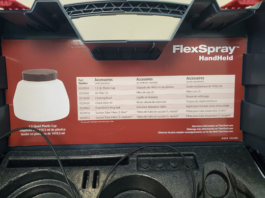 Titan FlexSpray Handheld - Instructions