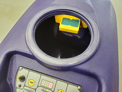 Purple 1870S Compact Floor Scrubber Purple 1870S Compact Floor Scrubber