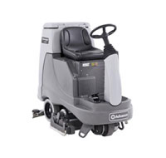 Commercial floor scrubber