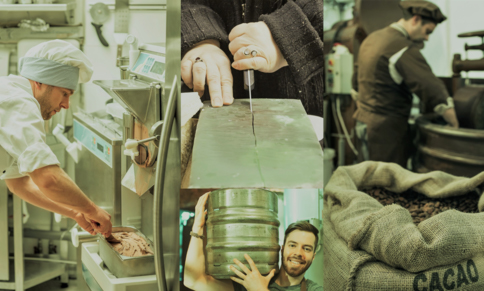 Different craft makers showing their work