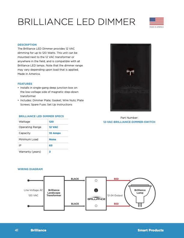 Brilliance LEDBrilliance dimmer switch Green Foundry Co.