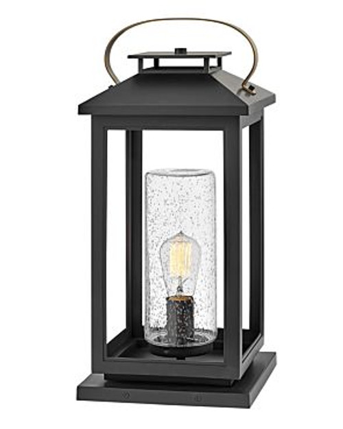 Hinkley 1671BK-LV Estate Series Edgewater LED 21 inch Black Outdoor Post  Mount Lantern, Low Voltage