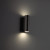 Tall LED Cylinder Wall Mount