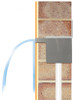 Acrylic Waterwall 125mm lip - Bottom Entry