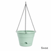 Leonard Hanging Self Watering Pot Sage