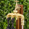 Neta Brass 4 Way Outlet Tap Universal