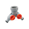 Neta Twin Click On Outlet Tap Universal 12mm