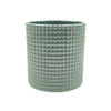 Bella Cylinder Pot Green
