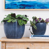 Nora Egg Pot Blue