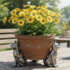 Cat Pot Feet Resin