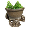 Snail Pot Feet Resin