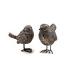 Wren Metal Statue