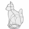 Cat Topiary Frame Silver