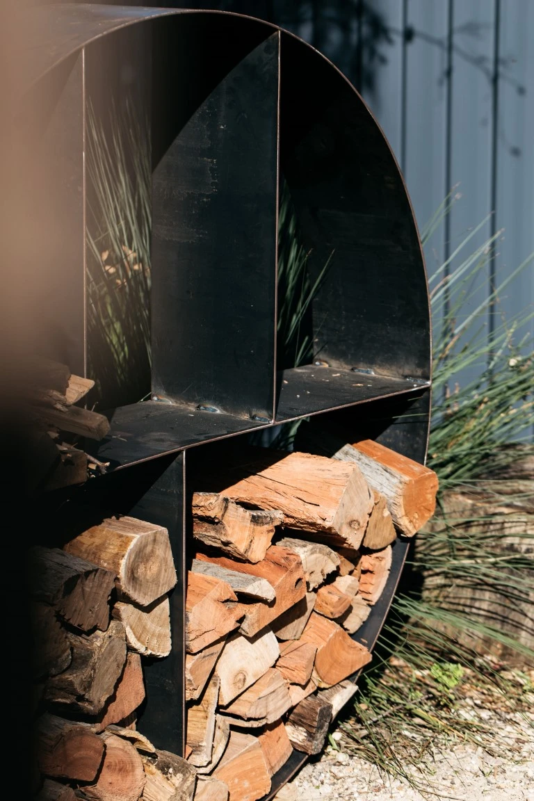 St Elmos Fire Wood Stacker Ring - Australian Firewood