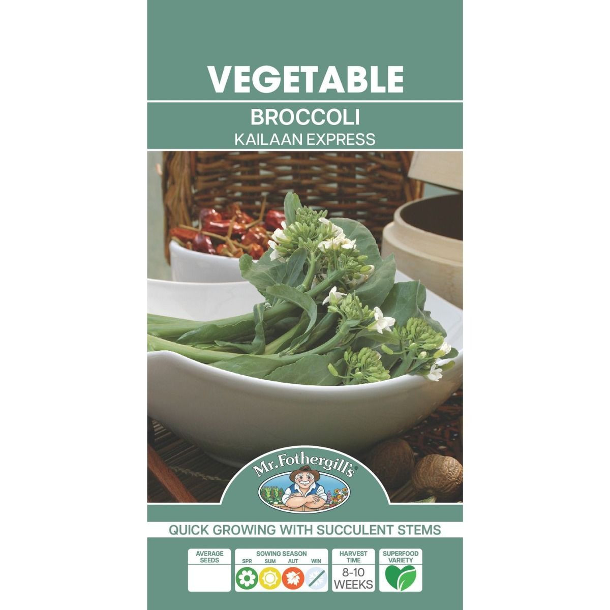 Broccoli Kailaan Express Seeds - Four Seasons Nursery