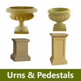 Sandstone Urns & Pedestals