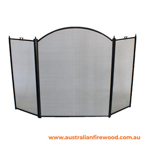 Fire Place Screen Black Fire Place Screen Black