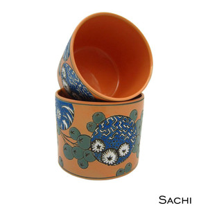 Sachi Cylinder Pot Orange