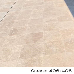 Travertine Paver 406x406 EACH 406x406 Classic Travertine Paver 406x406 EACH 406x406 Classic