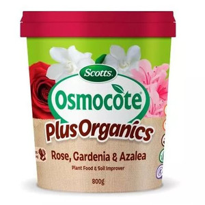 Osmocote +Organics Roses Gardenia Azalea & Camellia Osmocote +Organics Roses Gardenia Azalea & Camellia