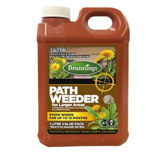 Brunnings Path Weeder Concentr 1ltr Brunnings Path Weeder Concentr 1ltr