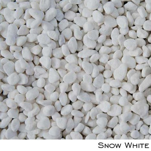Kashmiri Pebble Snow White 20kg Kashmiri Pebble Snow White 20kg