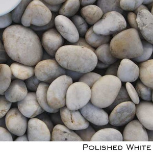 Kashmiri Pebble Polished White 20kg Kashmiri Pebble Polished White 20kg