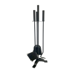 Fire Place 3 Piece Tool Set 55cm Black