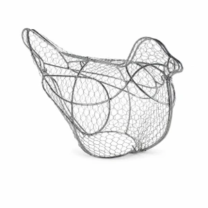 Bird Topiary Frame Silver