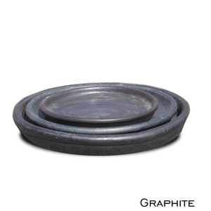 GLZ-M4 Round Saucer Graphite