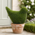 Bird Topiary Frame Silver