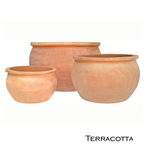 Terracotta Flat Rim Bowl