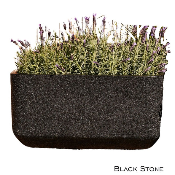 Grayson Trough Pebble Black Stone Grayson Trough Pebble Black Stone