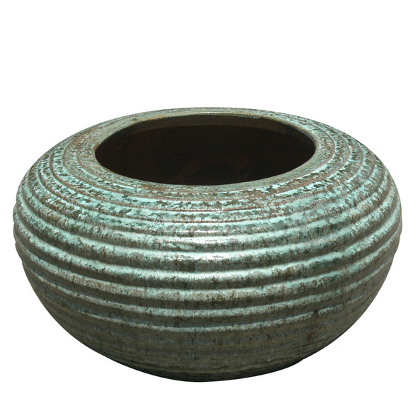 GLZ-43 Seed Pod Jar Opal Green