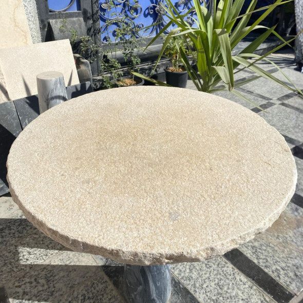 Limestone Oval Stepping Stone