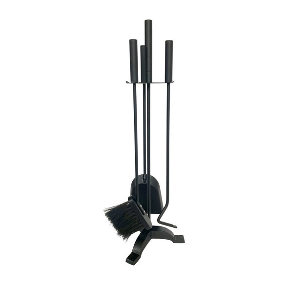 Fire Place 3 Piece Tool Set 55cm Black