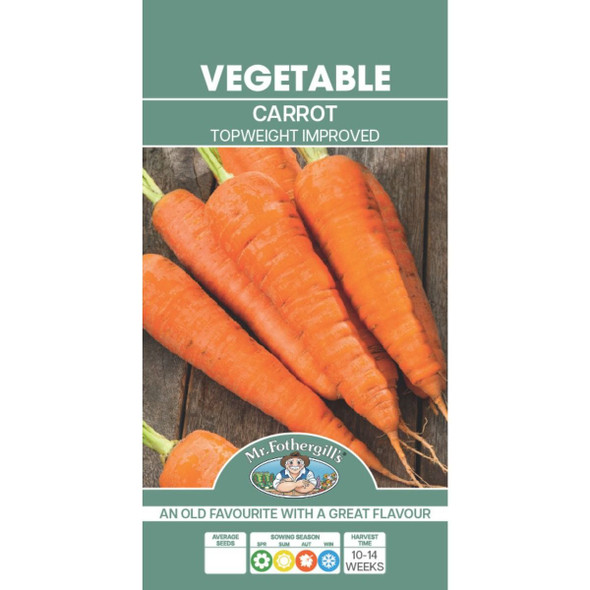 Carrot Topweight Improved Seeds