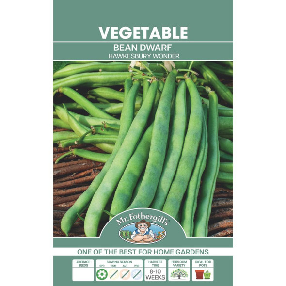 Bean Dwarf Hawkesbury Wonder Seeds