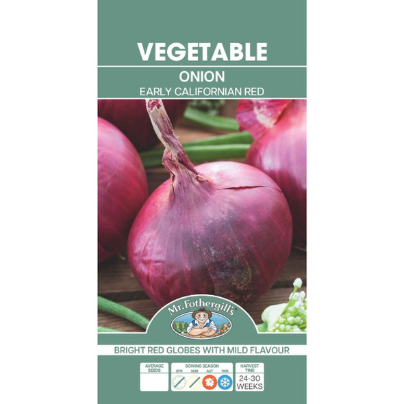Onion Early Californian Red Seeds
