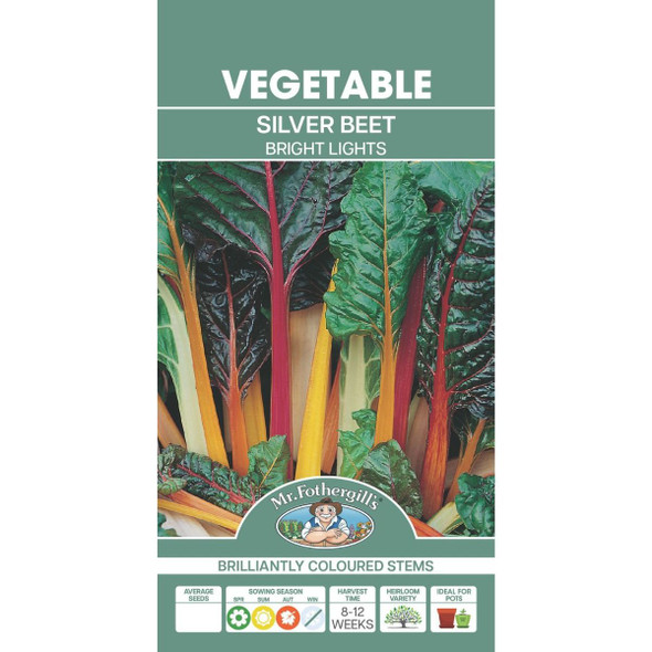 Silverbeet Bright Lights Seeds